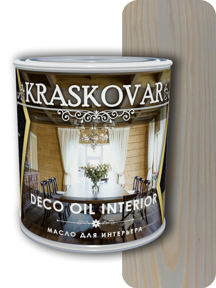 90234467 Масло для интерьера Deco Oil Interior Айсберг 0.75 л STLM-0142616 KRASKOVAR