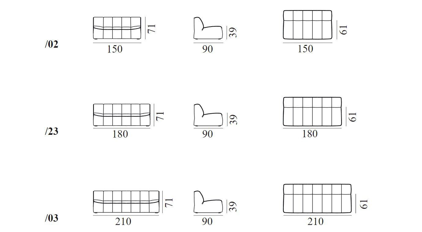3-местный кожаный диван de Sede DS-910 ARCH-00092867 - Вид №7