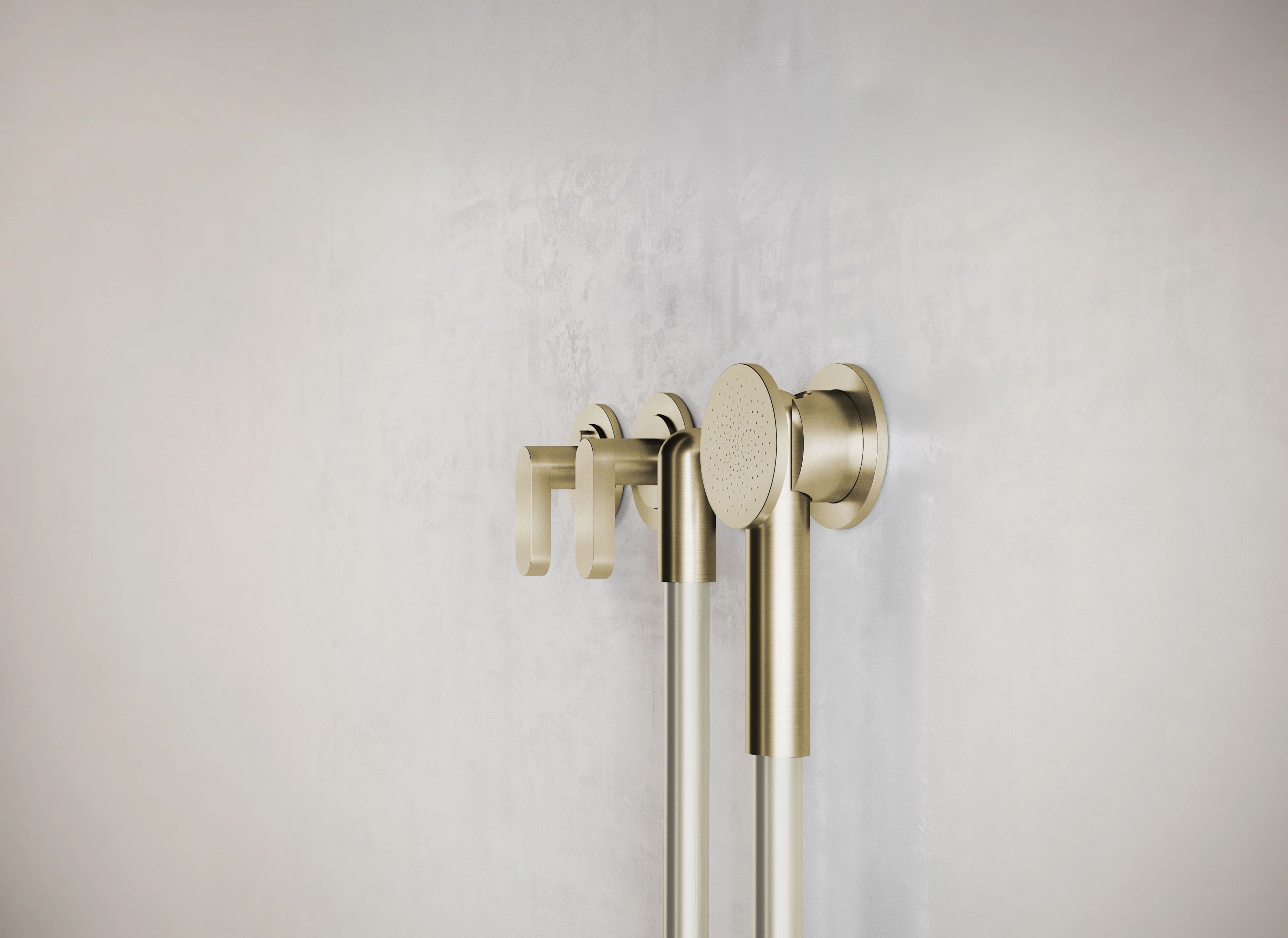 Термостатический набор для душа из нержавеющей стали с ручным душем COCOON John Pawson ARCH-00134906 - Вид №2