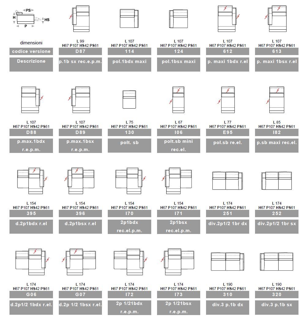 Модульный кожаный диван с откидывающейся спинкой Calia Italia премиум ARCH-00111378 - Вид №5