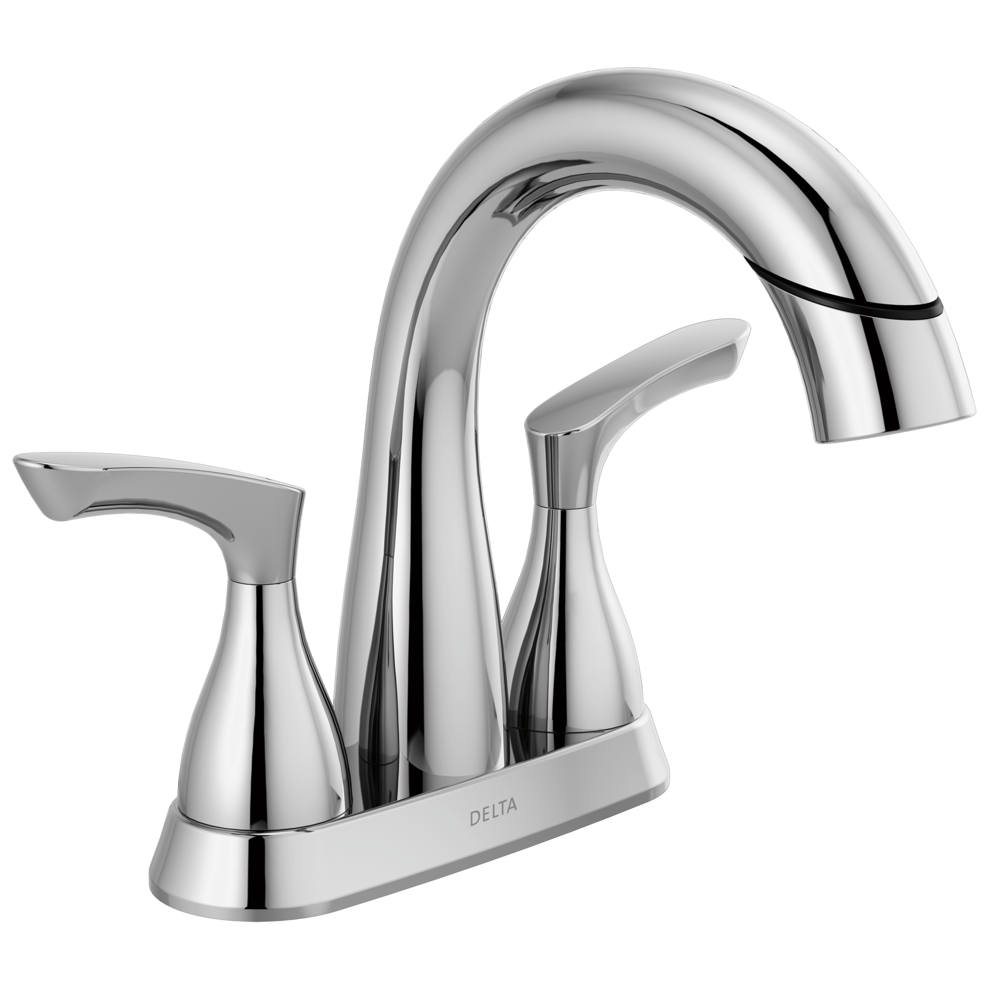 25765LF-PD Смеситель для ванной комнаты с двумя ручками Delta Faucet Broadmoor Хром 