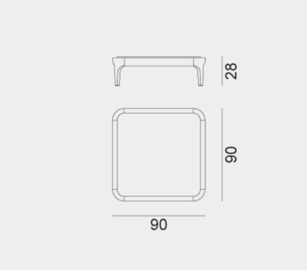 Садовый столик из каррарского мрамора Gervasoni Gervasoni Outdoor ARCH-00022735 - Вид №3