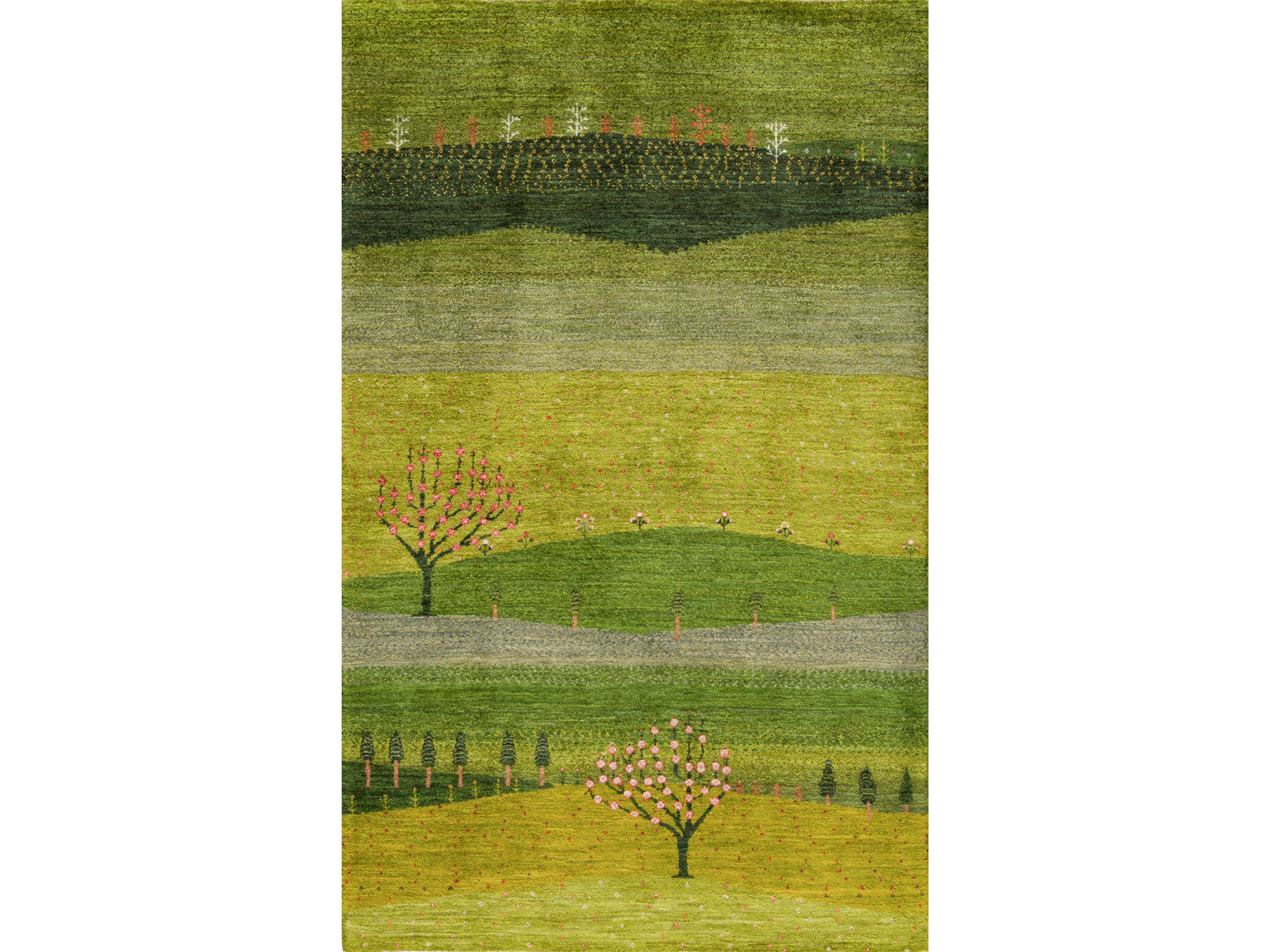 Прямоугольный шерстяной ковер Zollanvari Gabbehs Landscapes ARCH-00059569 - Вид №1