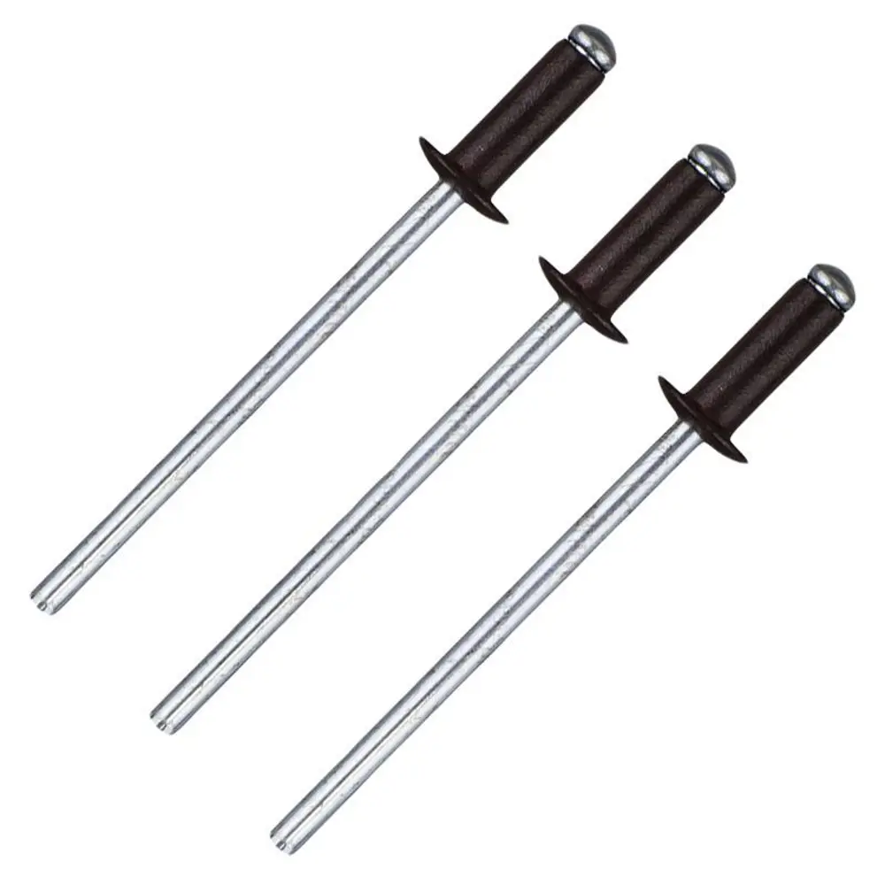 Заклёпка Matrix RAL8017 3.2х8 мм цвет тёмно-коричневый 50 шт STLM-2115607