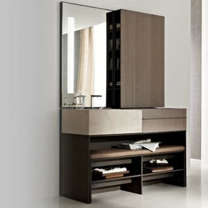 Toscoquattro Комплект мебели для ванной 02 ELEMENTS коричневый
