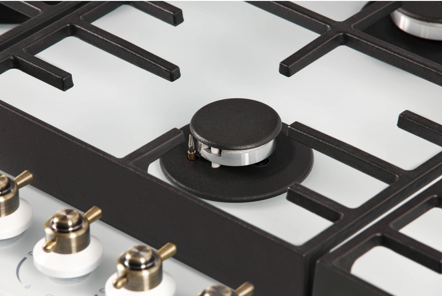 9238403 Газовая варочная поверхность HIBERG VM 9155 W STDN-0149153 - Вид №9