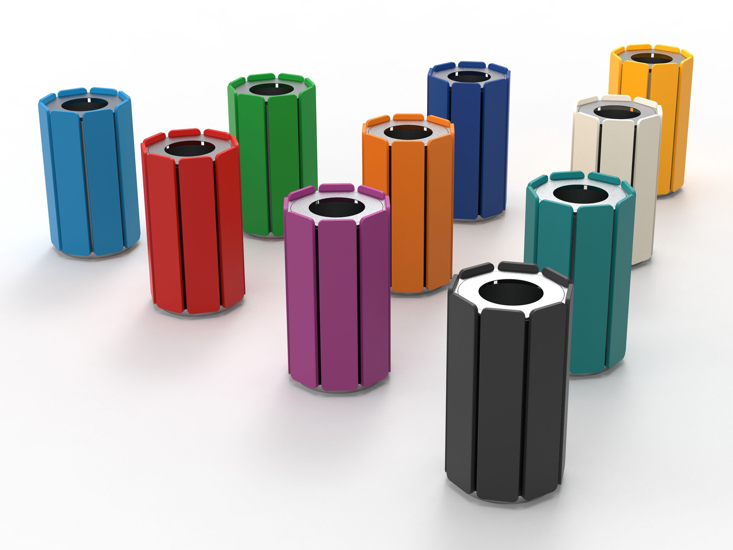 Наружные полиэтиленовые стойки для мусора Donye EVERON ARCH-00100447