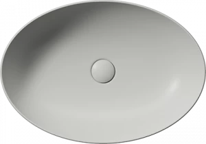 884217 Накладная раковина на столешницу  овальная GSI ceramica