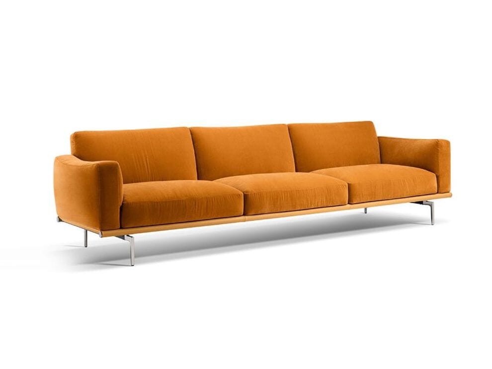 3-местный тканевый диван Poltrona Frau коллекция - диваны и кресла ARCH-00153160 - Вид №1