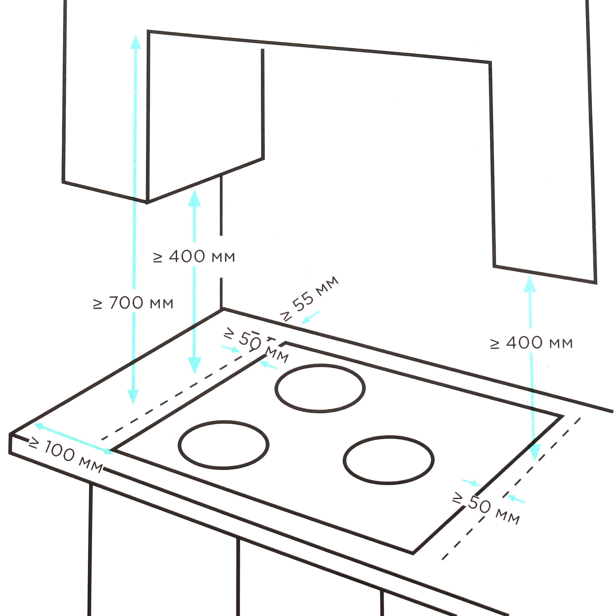5492122 Газовая варочная поверхность Eigen GH-45M1MT STDN-0032194 - Вид №6