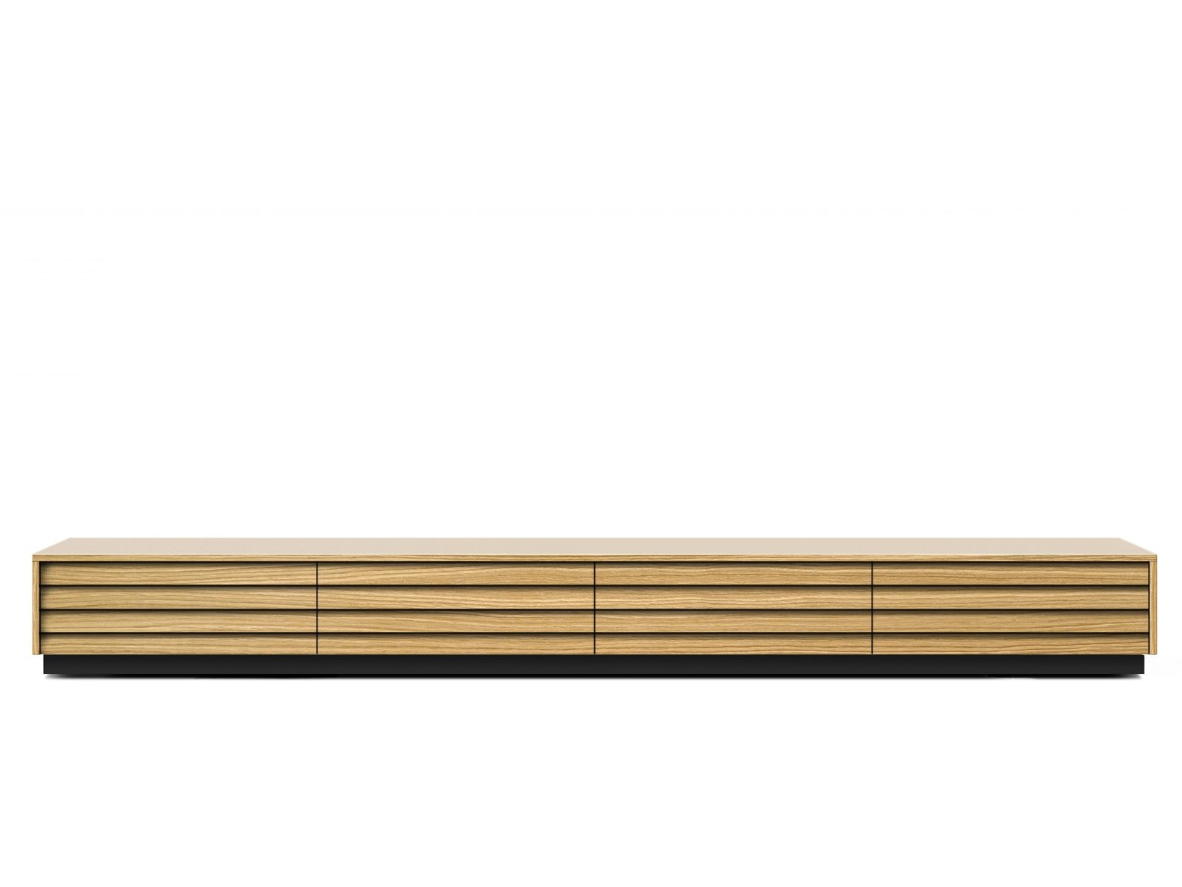 Деревянный подвесной шкаф для телевизора с ящиками Punt Sussex ARCH-00047811 - Вид №3