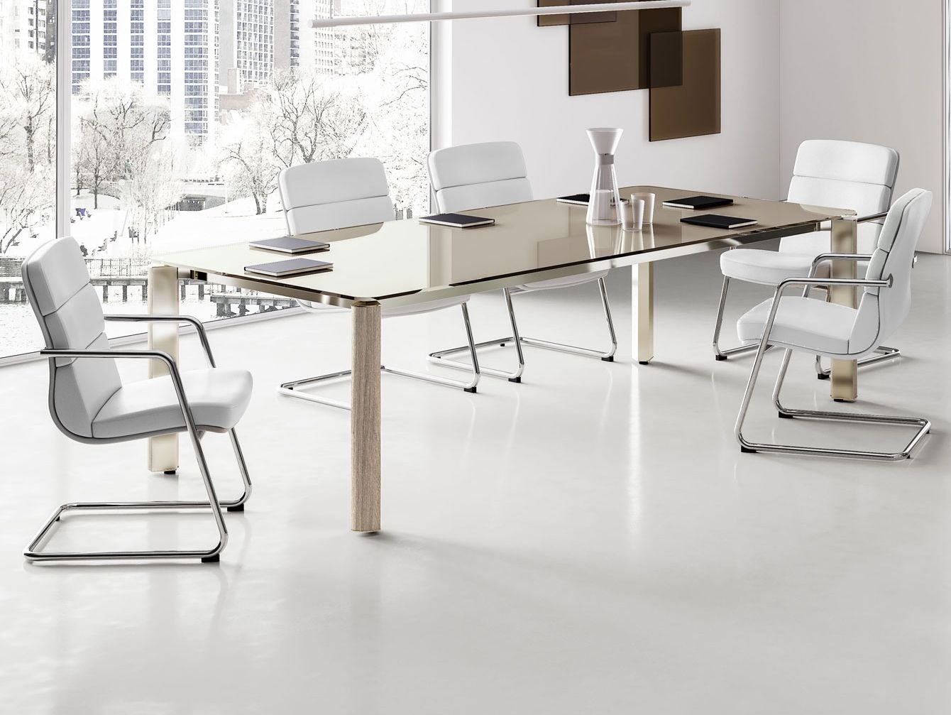 Прямоугольный стол для совещаний Las Mobili Iulio ARCH-00068264