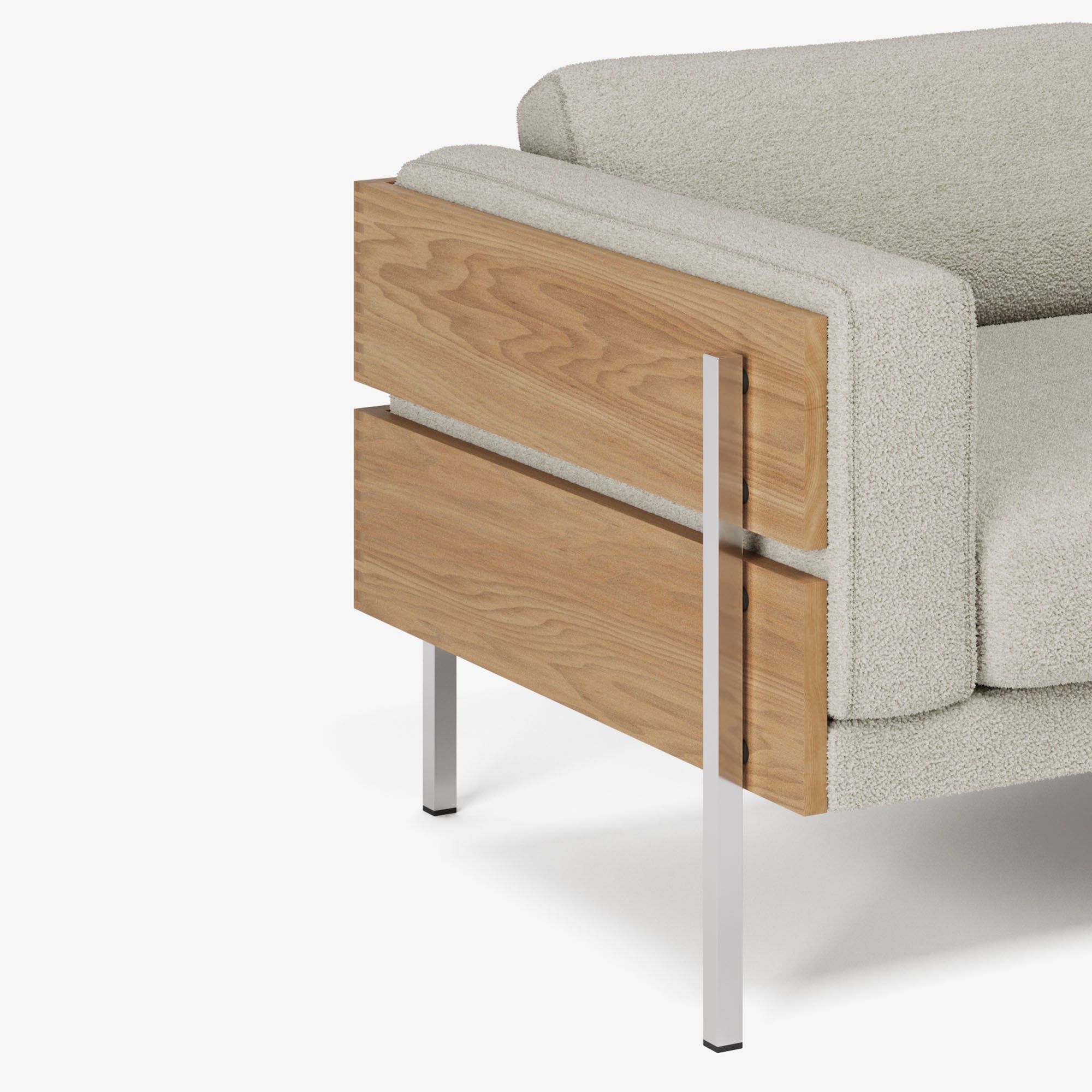 2-местный кожаный диван Case форум ARCH-00053331 - Вид №3