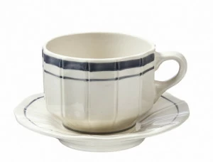Чашка чайная "Мариус" COMPTOIR de FAMILLE ИНЛАВКА МАРИУС 068215 Белый;синий