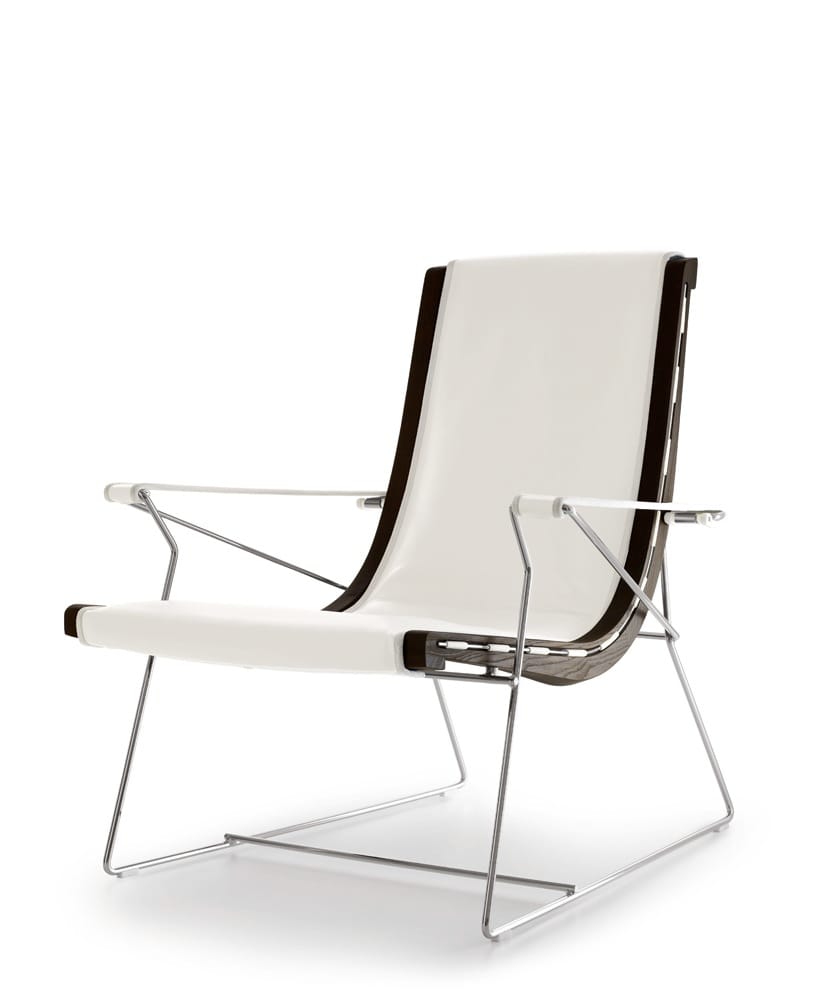 Кожаное кресло с подлокотниками B&B Italia J.J ARCH-00056487 - Вид №1