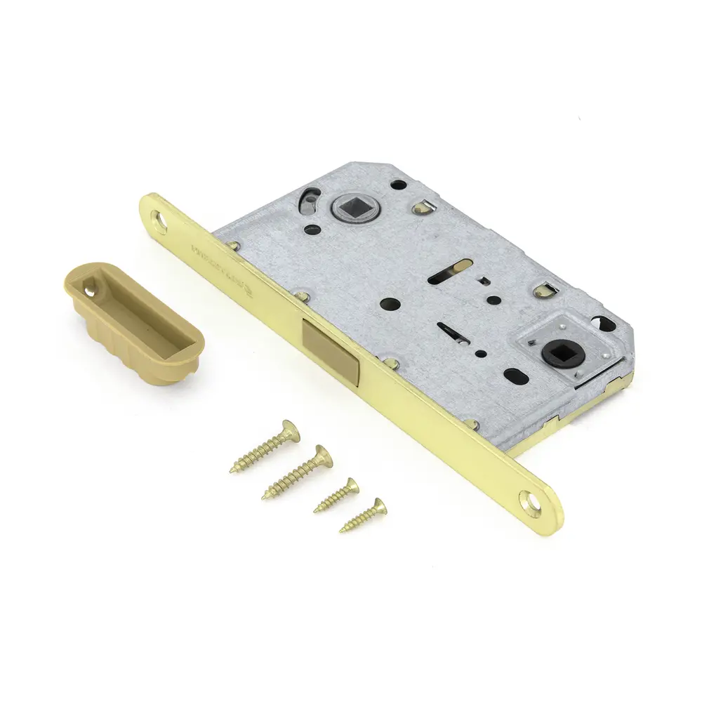 Защелка под фиксатор магнитная 600-M PB, 96 мм, сталь, цвет золото PALLADIUM STLM-2185459 - Вид №1