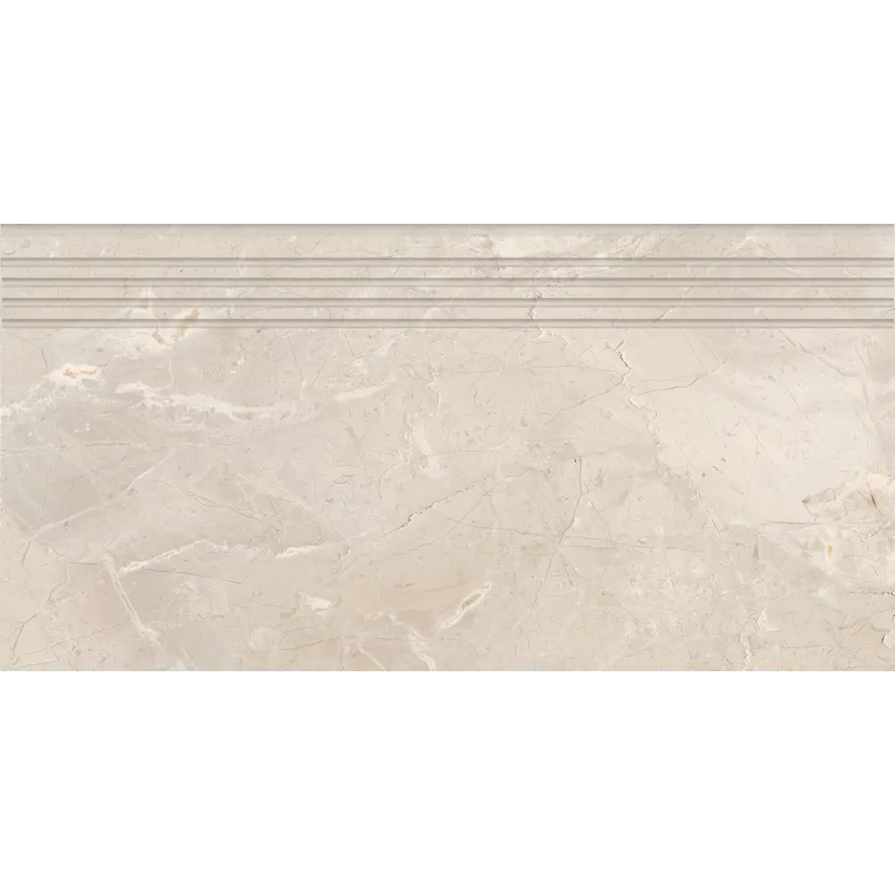 Ступень Grasaro Softmarble G-691-CR 29.4x60 см цвет бежевый 6 шт STLM-2072799