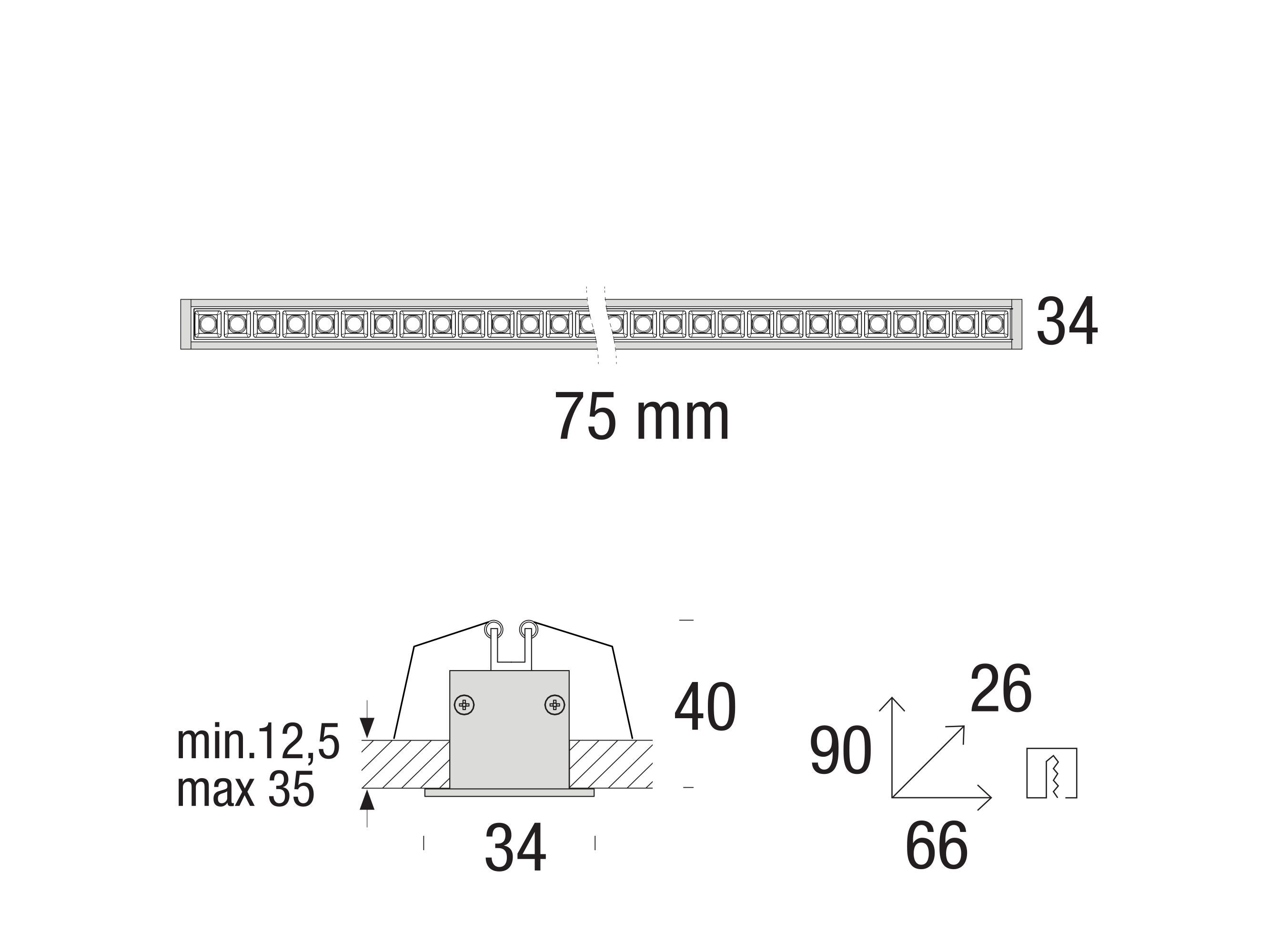 Алюминиевый светодиодный светильник PAN Maya Micro ARCH-00084130 - Вид №3