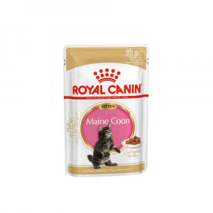 ПР0049153 Корм для котят Kitten Мейн Кун, в соусе пауч 85г ROYAL CANIN