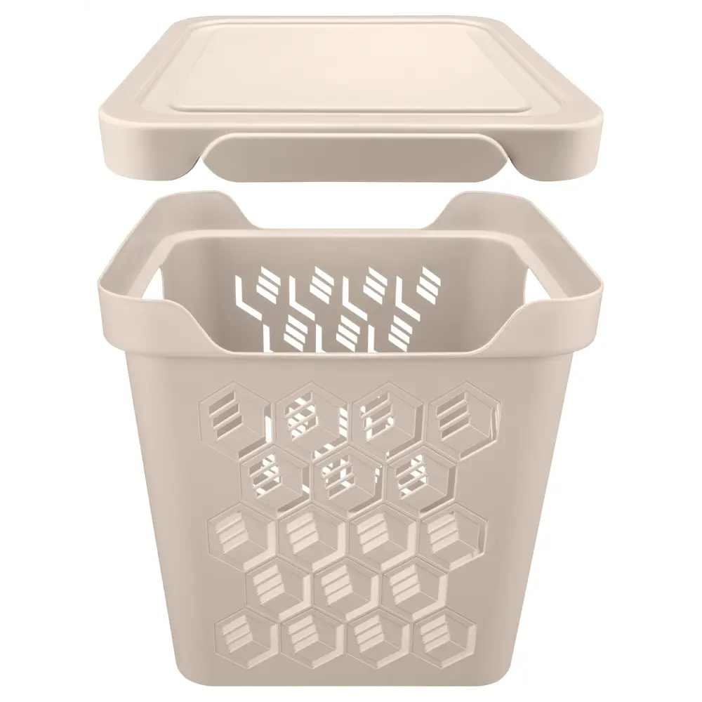 Ящик Santreyd DeLUXE с крышкой для систем хранения 18 л 82679370 Econova STLM-1085048 - Вид №1