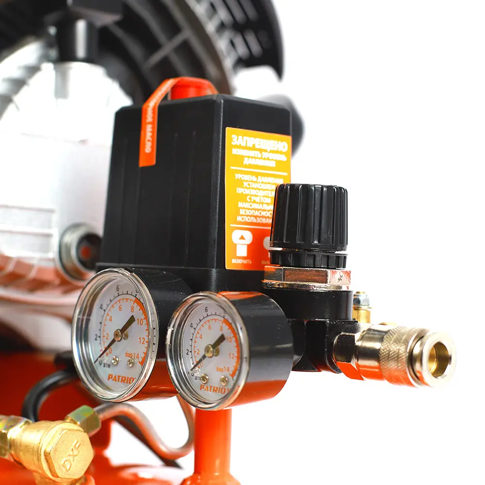 Масляный компрессор Patriot LRM 50-356CV - профессиональное решение для пневмоинструментов 81946433 STLM-0014423 - Вид №14