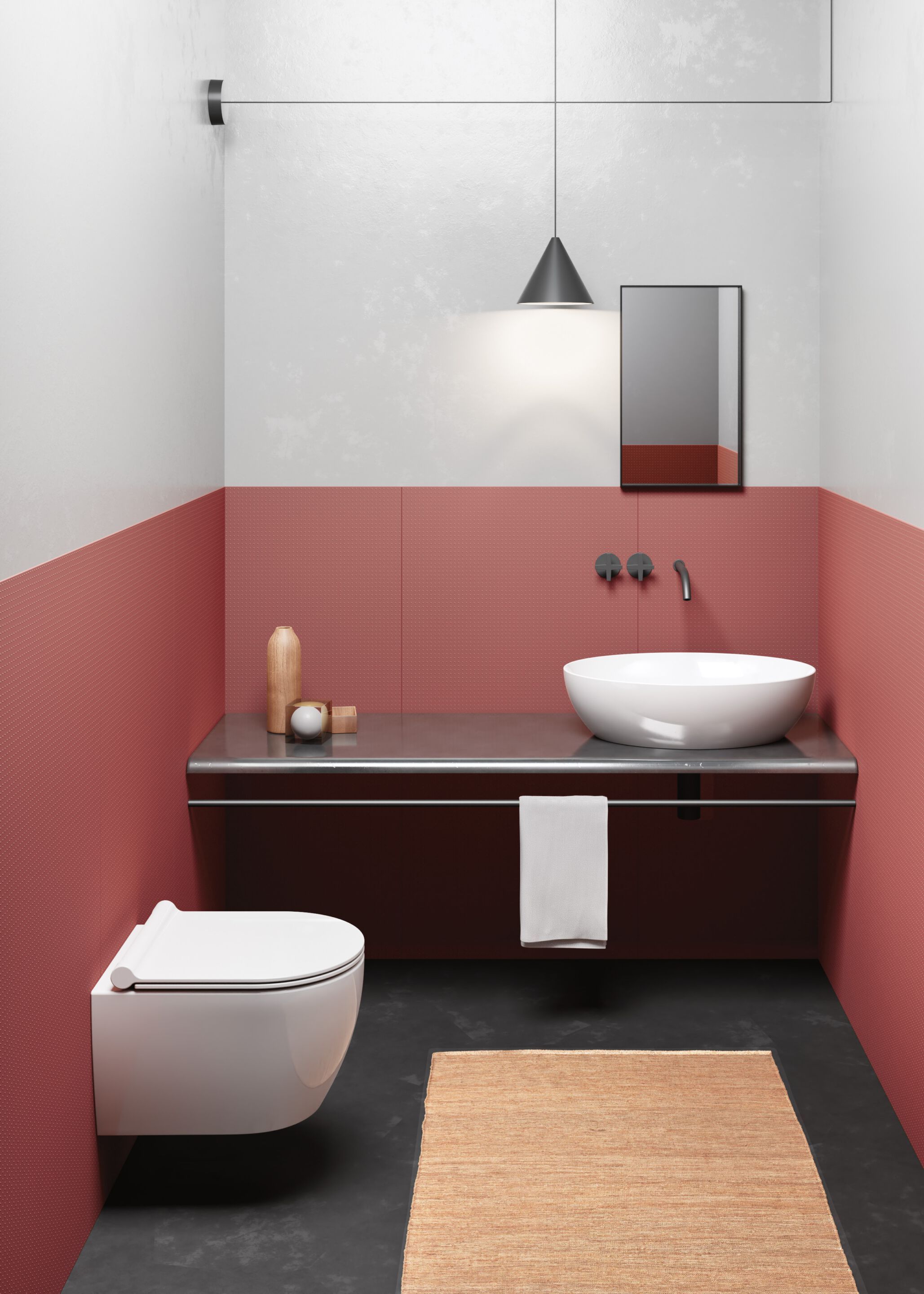 Керамический подвесной туалет с системой слива Swirlflush® GSI ceramica Pura ARCH-00149400 - Вид №4