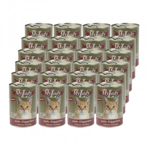 ПР0037896*24 Корм для кошек My Lady Classic кусочки в соусе, телятина конс. 415г (упаковка - 24 шт) Dr. ALDER`s
