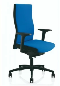 ZÜCO Поворотный офисный стул с тканевой обивкой и подлокотниками Cubo classic Cu 104