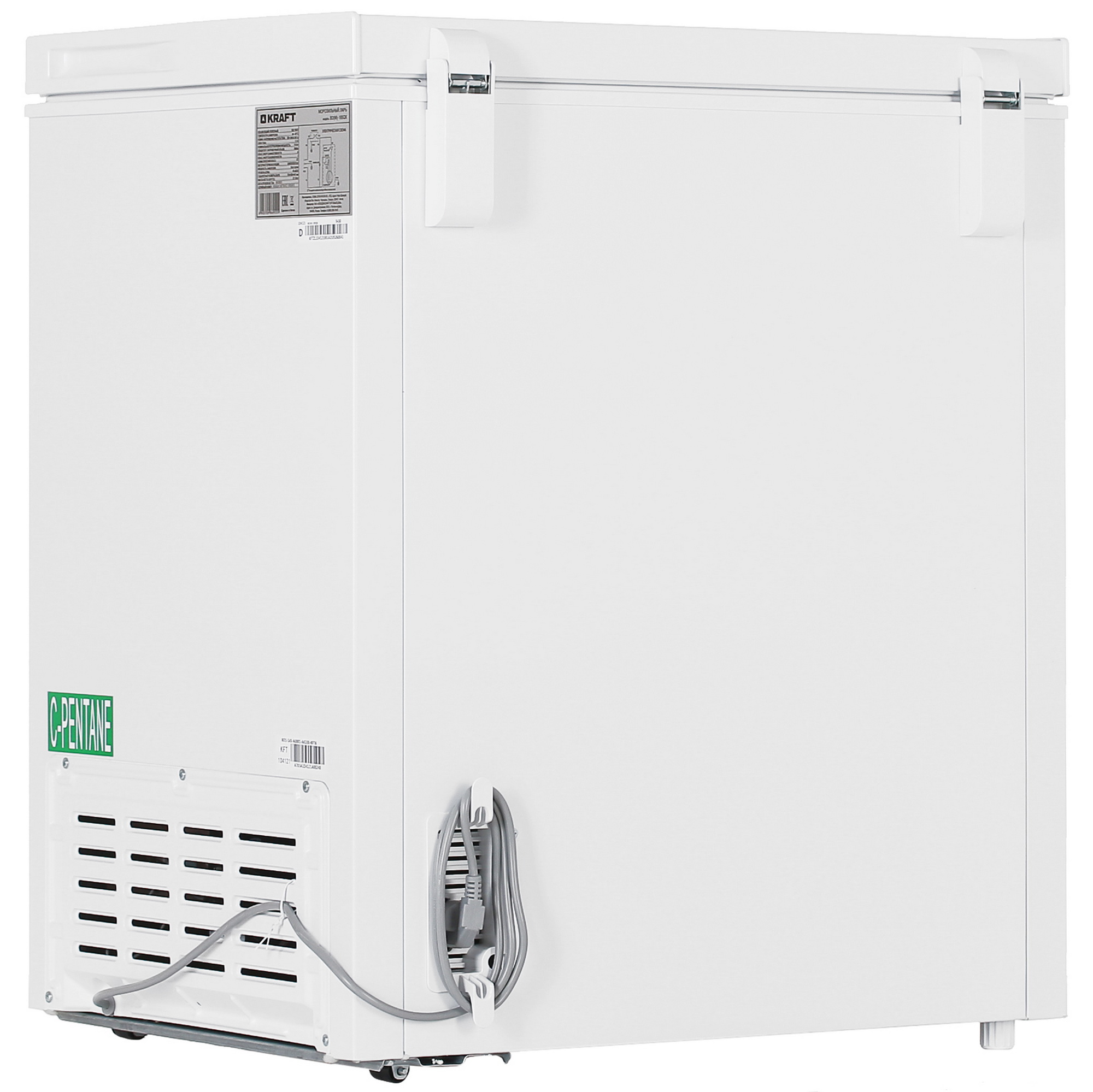 8187521 Морозильный ларь KRAFT BD (W)-185QX белый STDN-0115400 - Вид №4