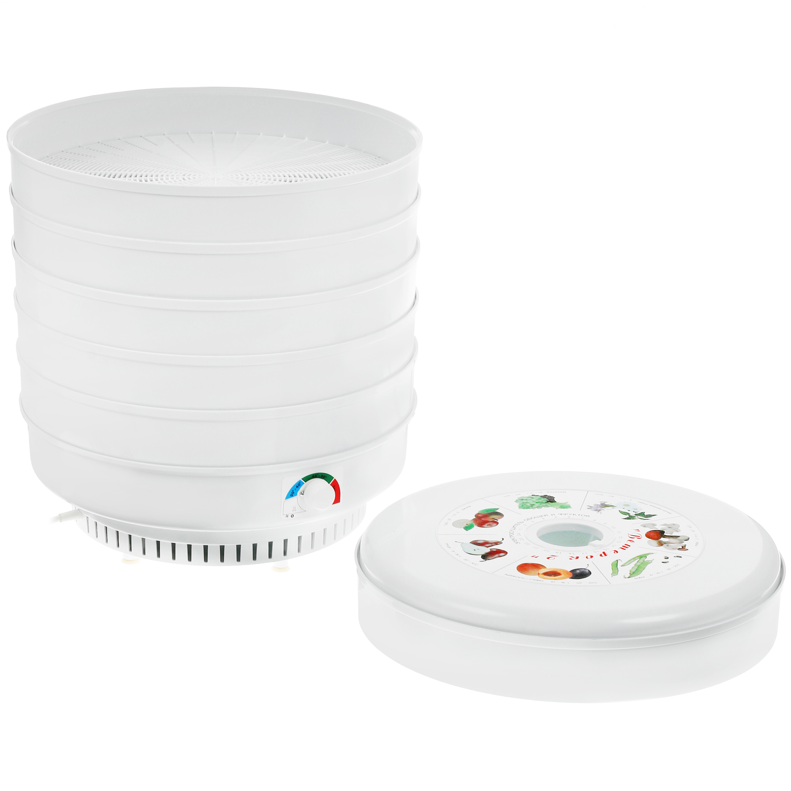 8146742 Сушилка для овощей и фруктов Спектр-Прибор Ветерок-2 6под. белый STDN-0045295 - Вид №4