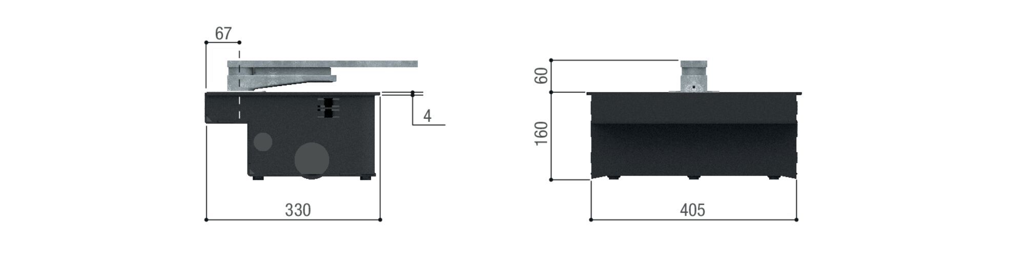 Автоматизация ворот CAME FROG ARCH-00107412 - Вид №2