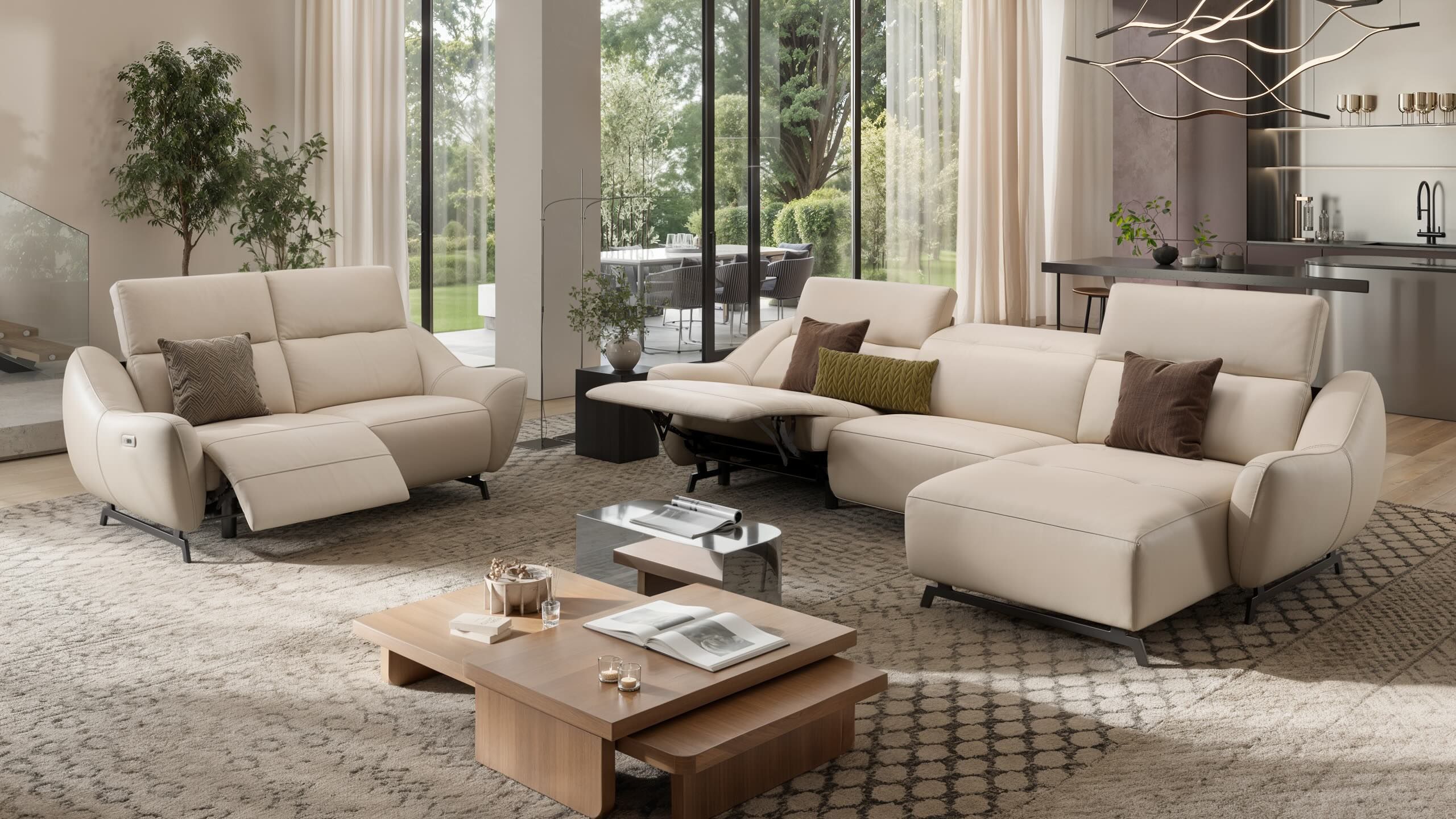 2-местный кожаный диван Sofanella ARCH-00063605 - Вид №4