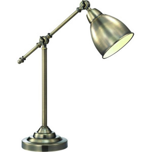 93810785 Лампа настольная Braccio A2054LT-1AB цвет коричневый STLM-0574368 ARTE LAMP