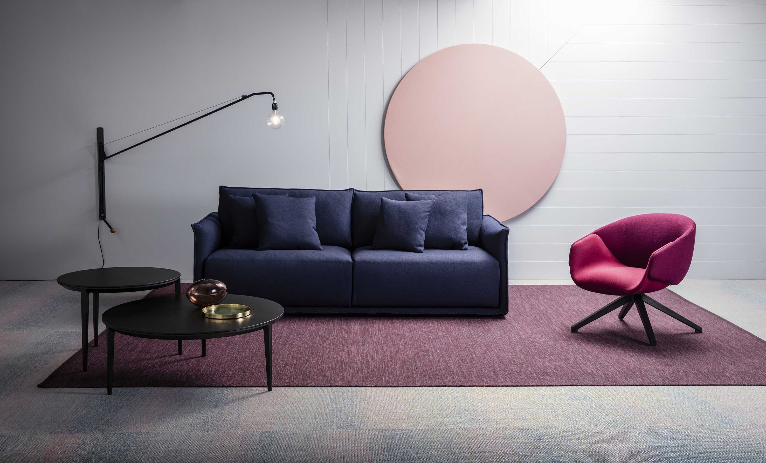 Круглый деревянный и стеклянный журнальный столик SP01 Etoile ARCH-00094247 - Вид №24