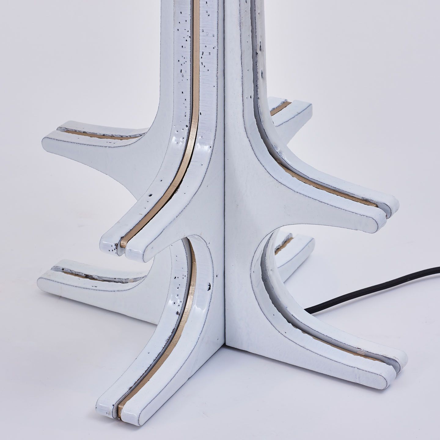 Керамическая и конопляная настольная лампа Paolo Castelli Greenkiss ARCH-00095304 - Вид №1