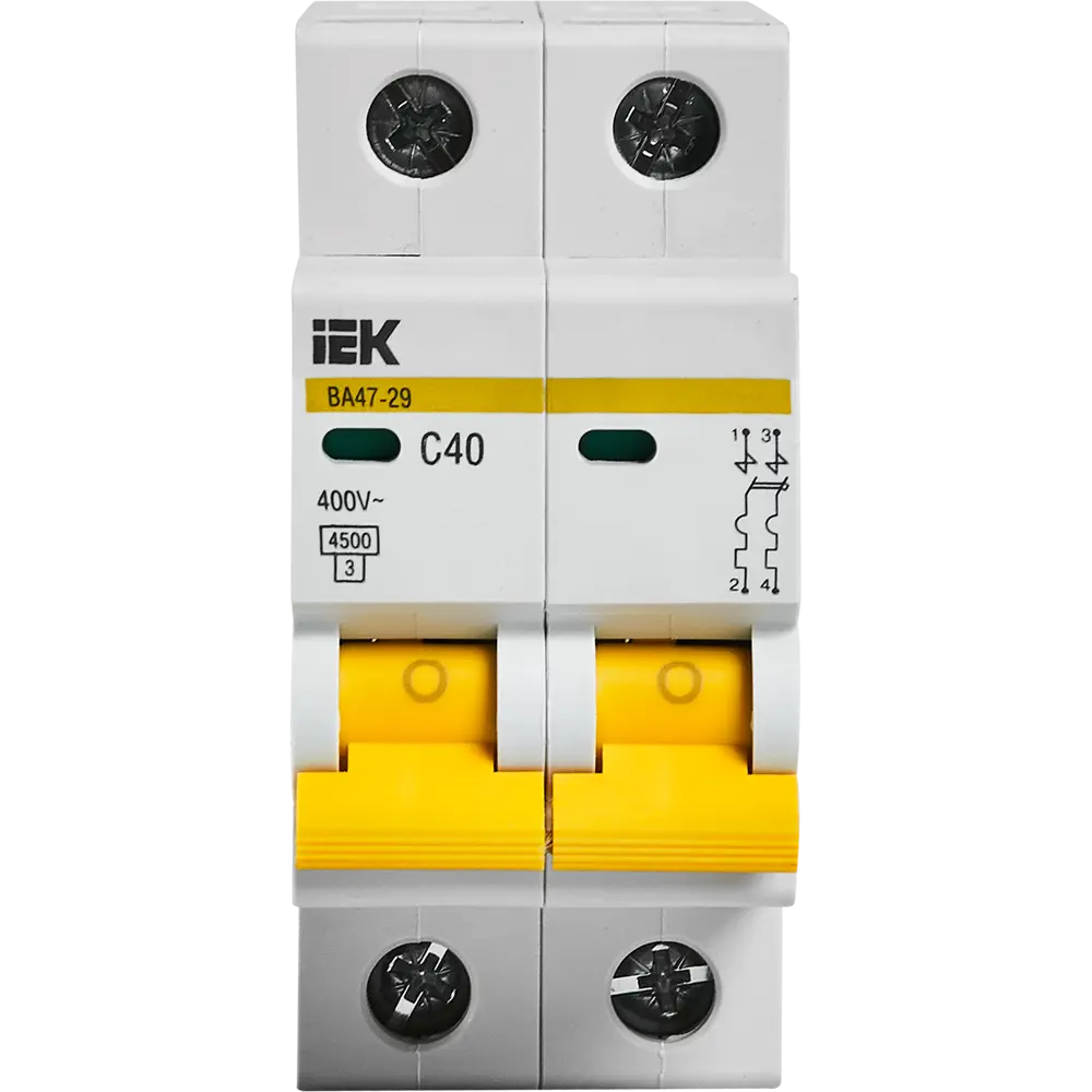 Выключатель автоматический IEK 2 полюса 40 A 11875283 STLM-2196361  - Вид №2