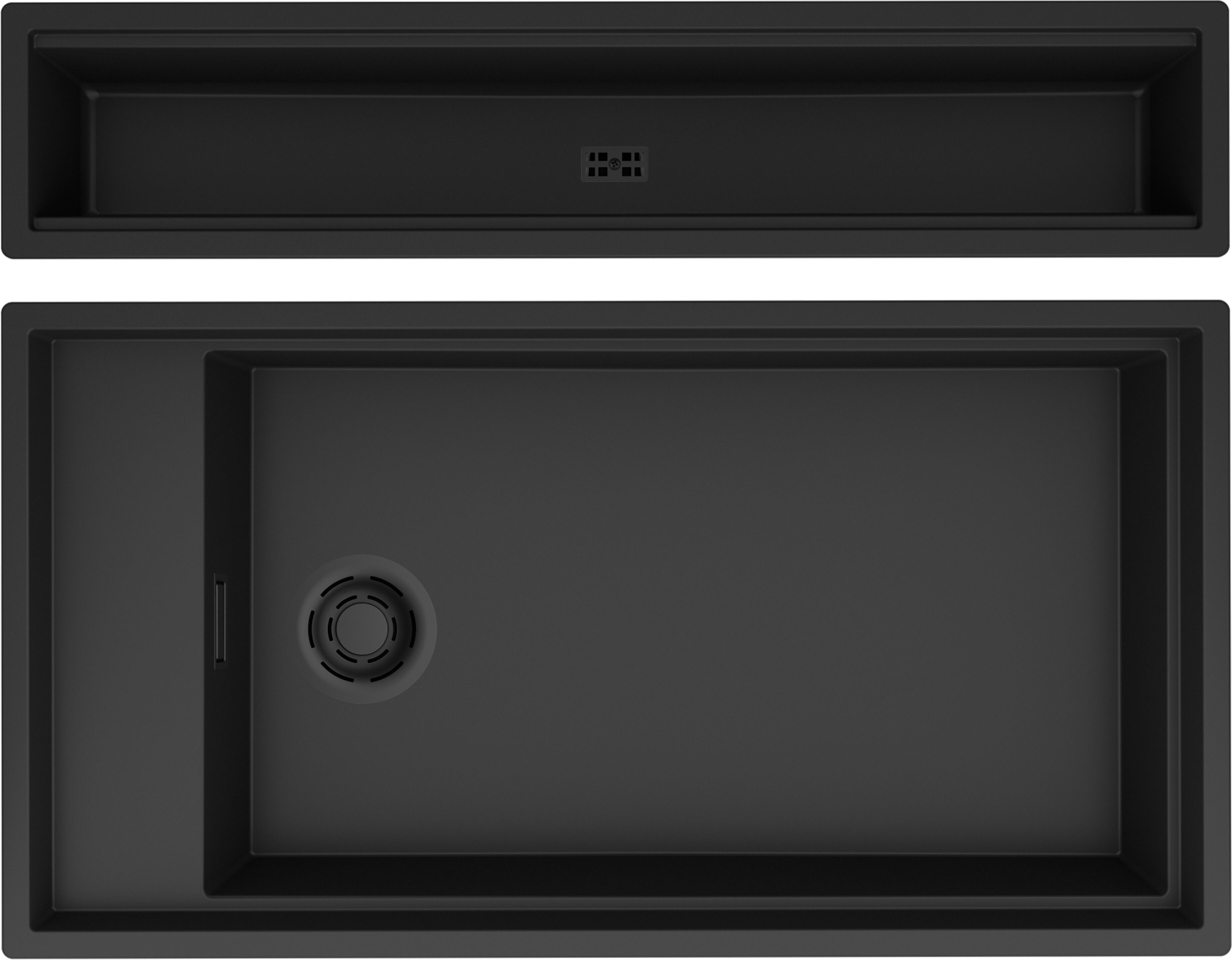 Раковина с одной чашей в Кератеке Elleci элитная кухня ARCH-00022898 - Вид №8