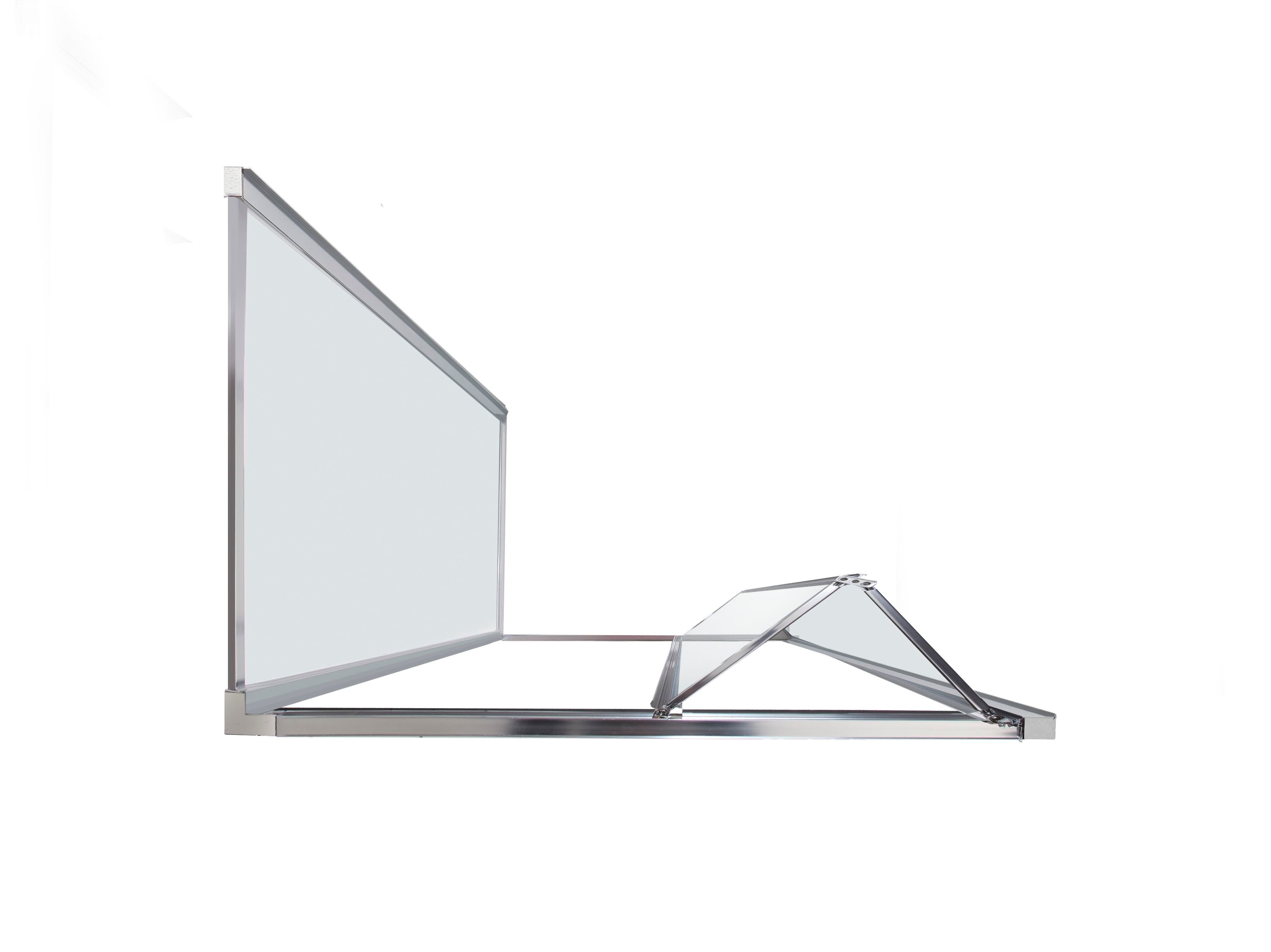 Алюминиевая и стеклянная угловая душевая кабина с раздвижной дверью TAMANACO FPS30 ARCH-00098019 - Вид №4