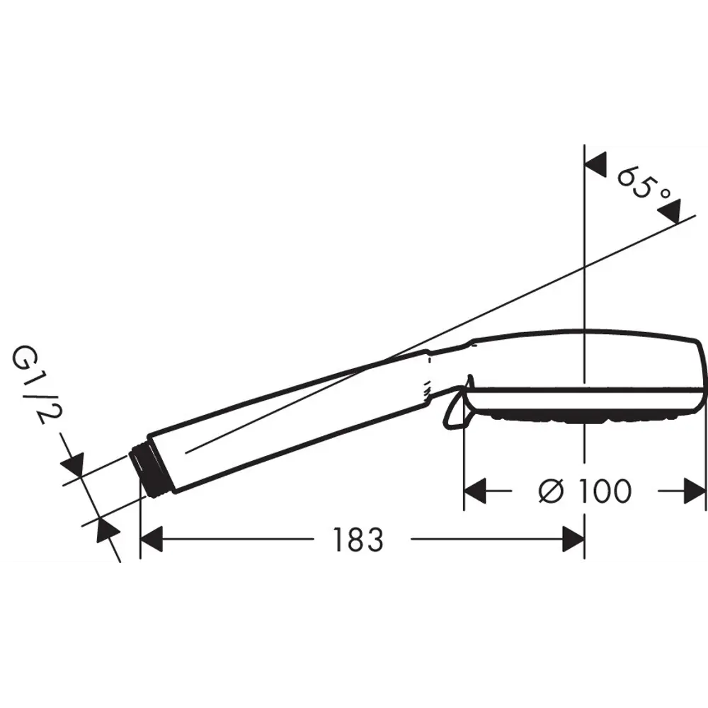 Лейка для душа Hansgrohe MyClub EcoSmart 4 режима цвет хром белый STLM-2197137 - Вид №9