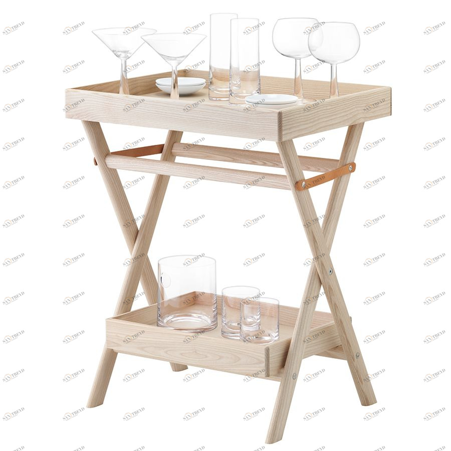 Набор для коктейлей большой с деревянной подставкой Gin LSA International G139300200