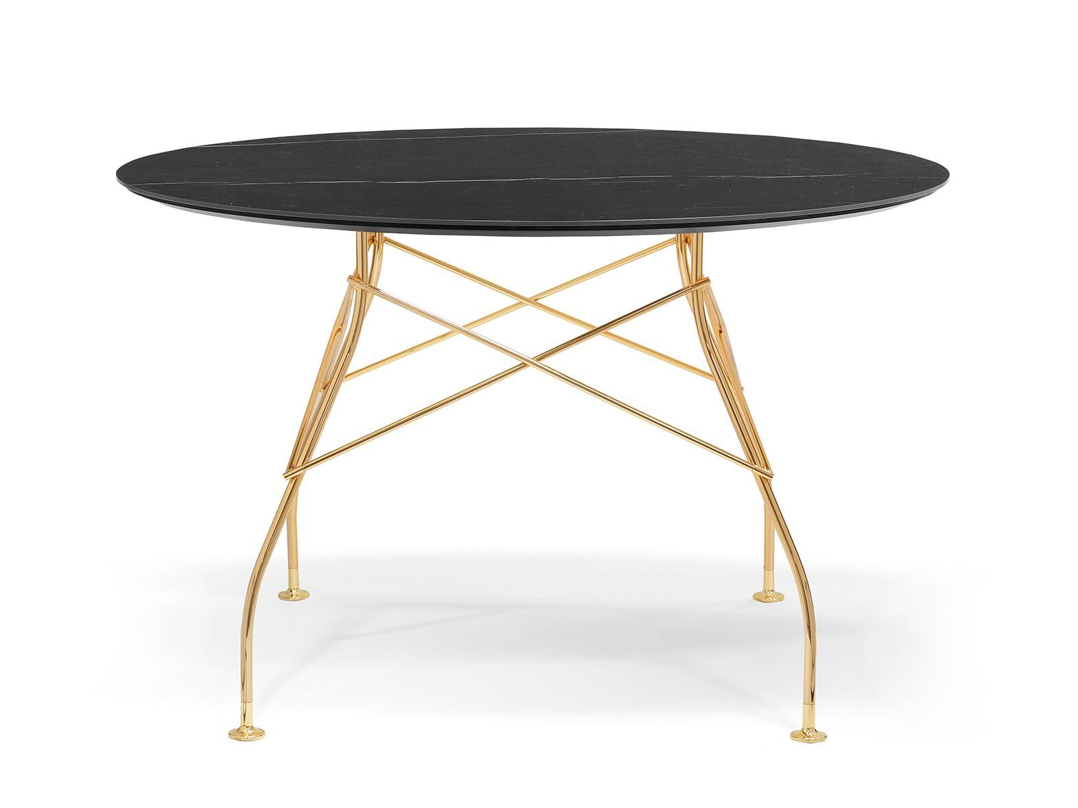 Круглый обеденный стол из керамогранита Kartell GLOSSY ARCH-00051866 - Вид №19