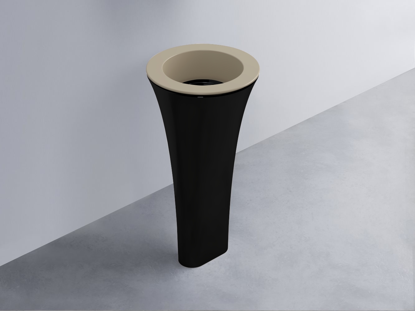 AMLA45-AV+AMPILT-N+AMCOLT-N Раковина Amedeo Tondo отдельностоящая cielo Enjoy + Amedeo Ceramica Cielo