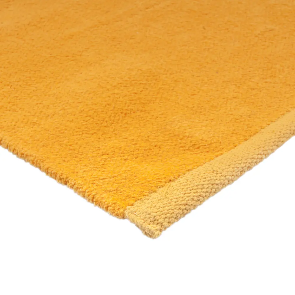 Коврик для ванной комнаты Sensea «Shortchenille» 50х80 см цвет оранжевый Без серии STLM-2200646 - Вид №1