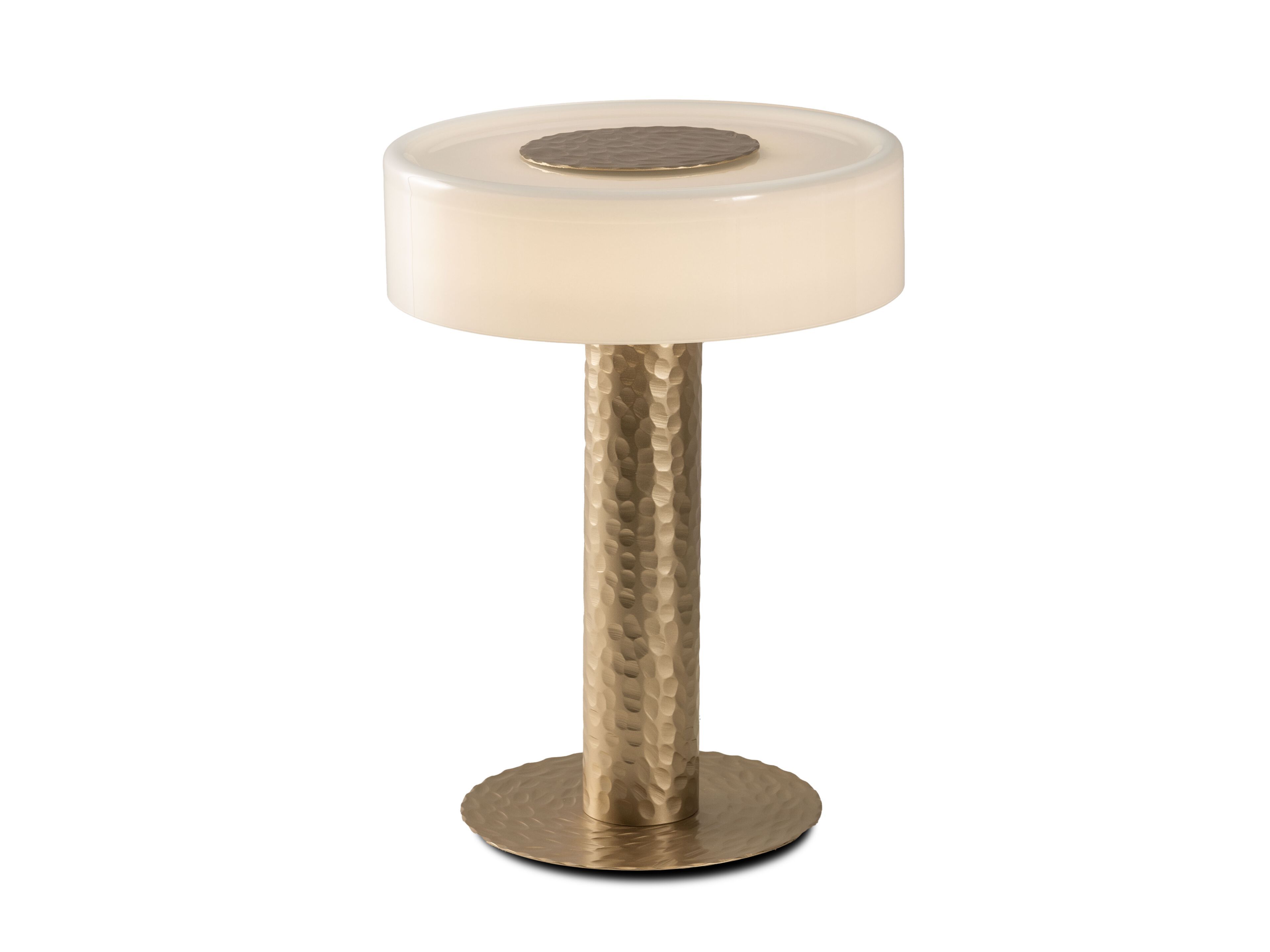 Светодиодная настольная лампа из металла и стекла STILLUX ROCK 21635 ARCH-00021273