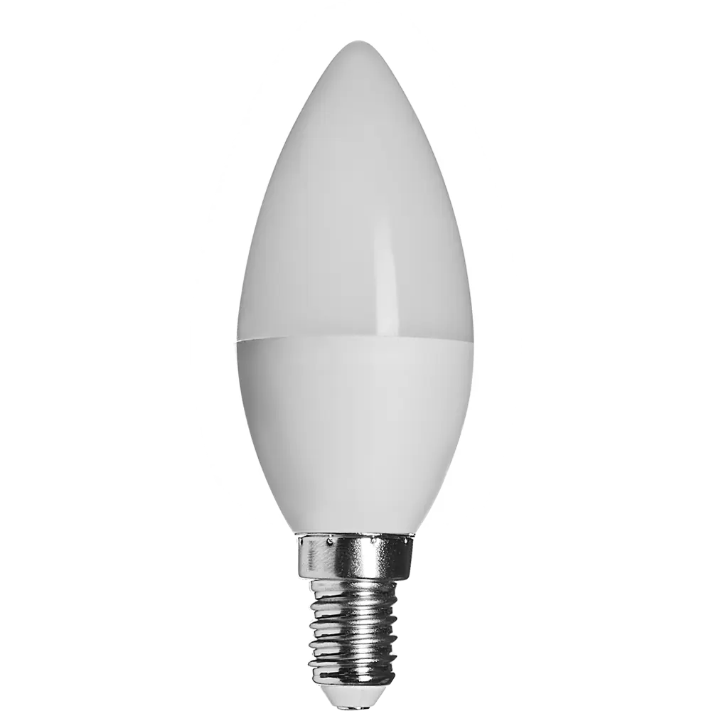 Лампа светодиодная Lexman Candle E14 175-250 В 6.5 Вт белая 600 лм теплый белый свет 82991590 STLM-2035971  - Вид №3
