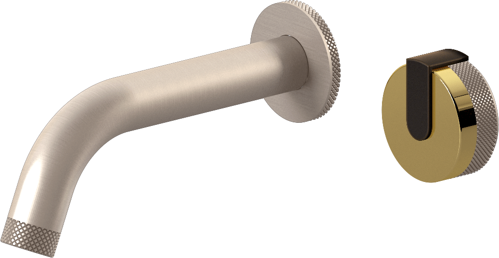 E-11535-R1AU-L1OB-SN Настенный прогрессивный смеситель скрытого монтажа для раковины GRAFF MOD+