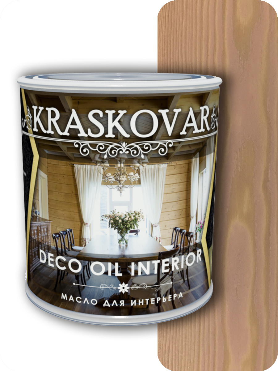90234462 Масло для интерьера Deco Oil Interior Имбирь 0.75 л STLM-0142612 KRASKOVAR