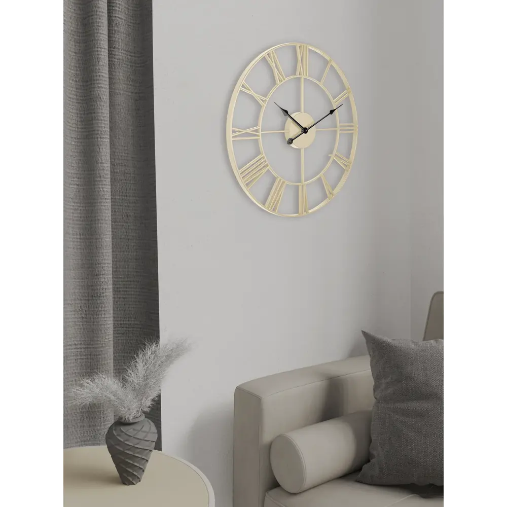 Часы настенные Troykatime Лофт песочные ø 45 см NATURE -WELLBEING STLM-2173538 - Вид №3