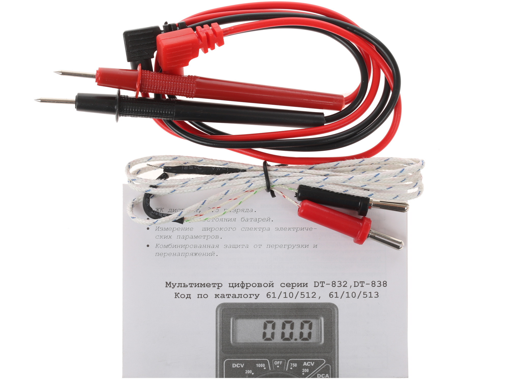 Мультиметр TEK DT 838 1118132 STDN-0062477 - Вид №6