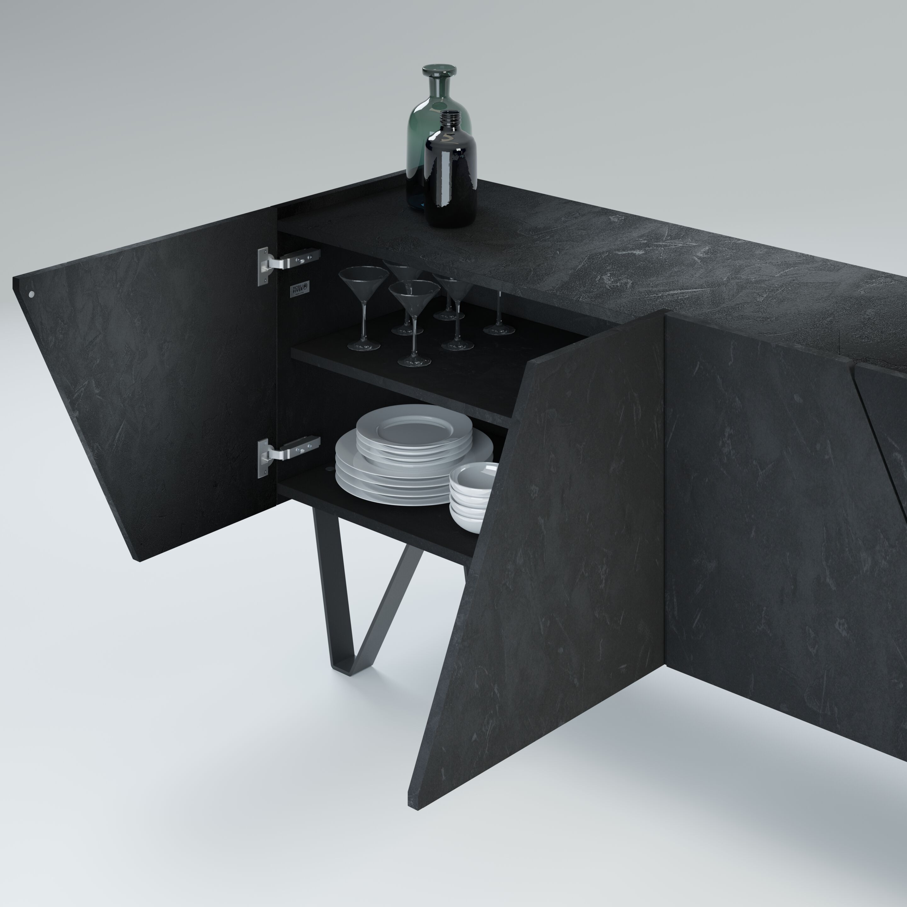 Мадия в облагороженном с распашными дверями Mobili Fiver EMMA ARCH-00126209 - Вид №14